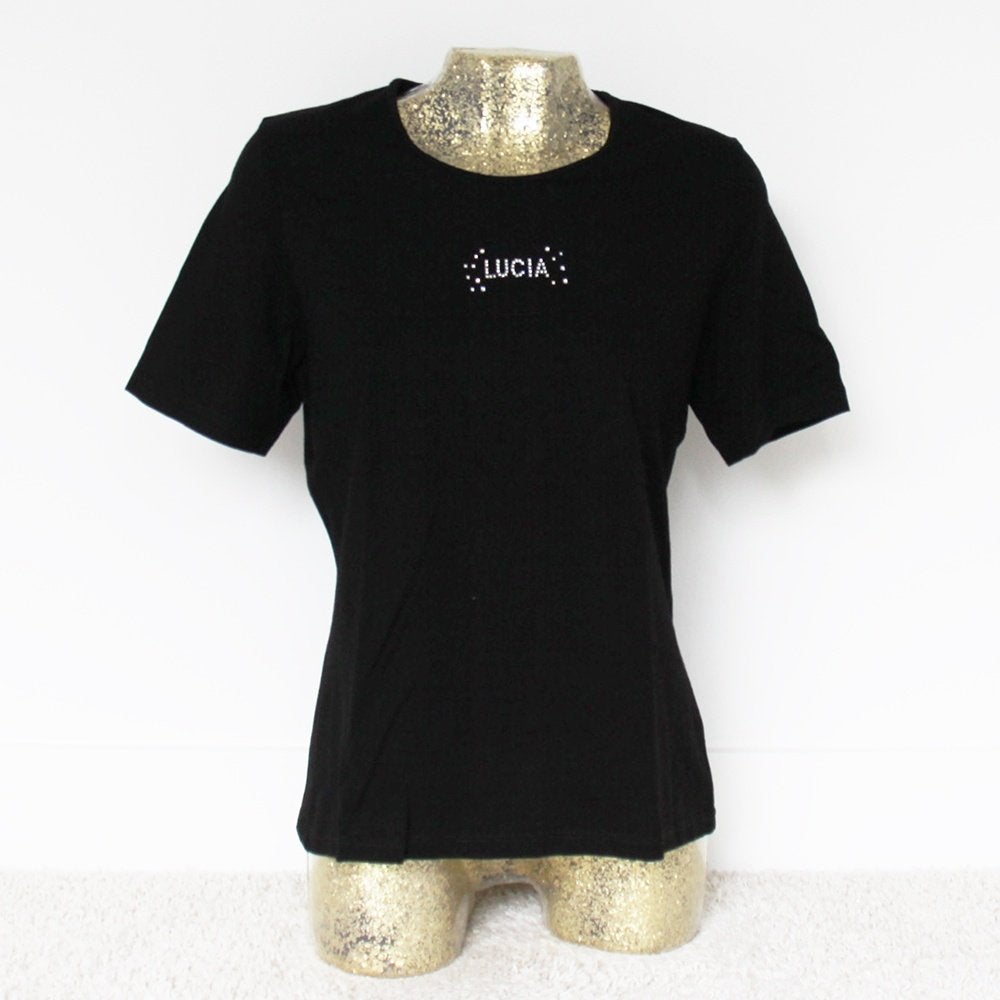 Mooi Lucia Shirtje (L) - 28 € 15,-, Zwart, Maat 42/44 (L), Ophalen of Verzenden, Zo goed als nieuw