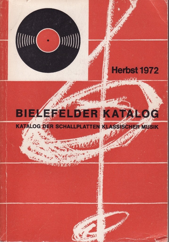 Bielefelder catalogi klassiek 1972-2004 - LPcat, Gebruikt, Overige formaten, Overige typen, Ophalen of Verzenden