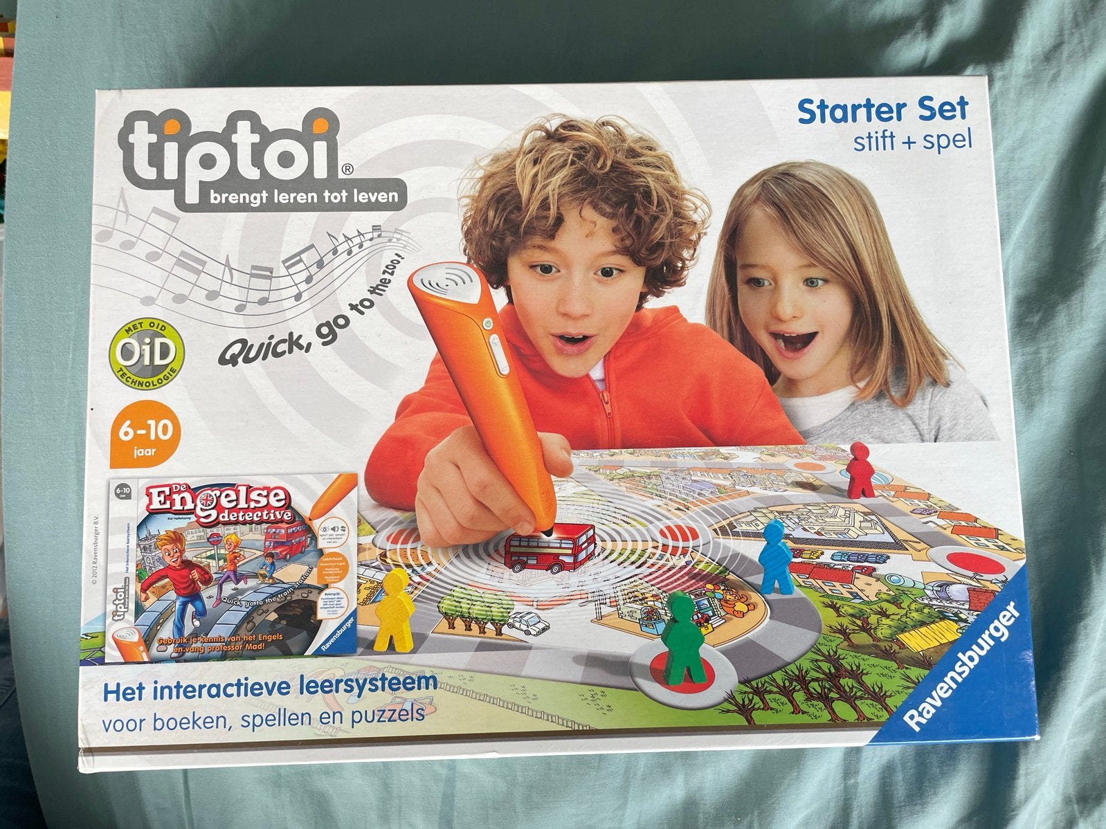 Tiptoi Engelse Detective Spel (zonder pen), Ophalen of Verzenden, Gebruikt, Taal en Lezen, Met geluid