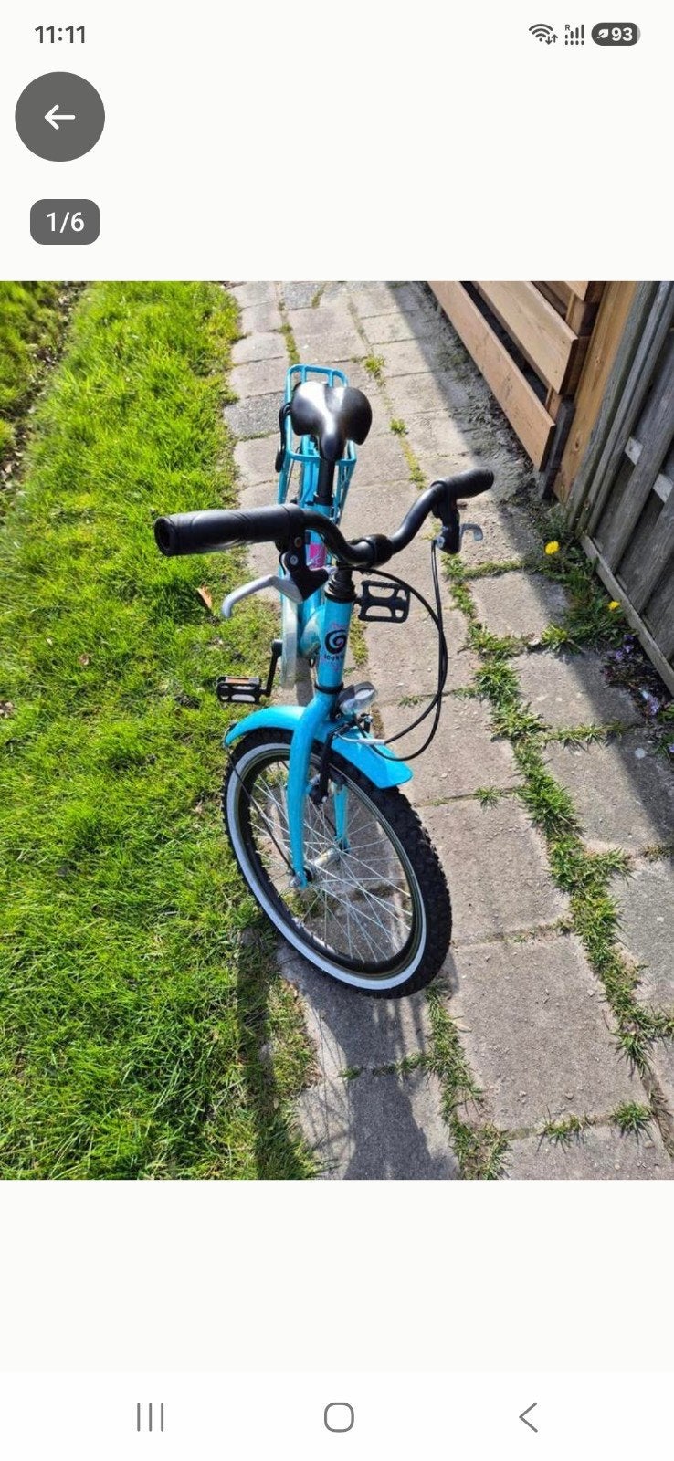Kinderen Fiets 20 Inch, Ophalen