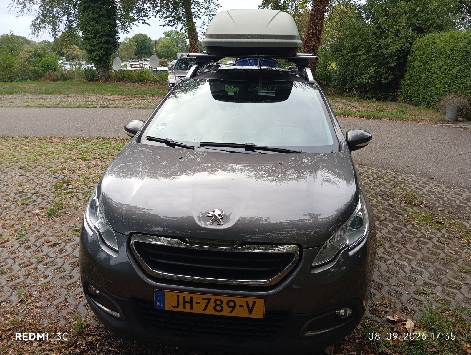 Peugeot 2008 1.2 VTI 60KW/82PK 2016 Grijs, Auto's, Voorwielaandrijving, 40 €/maand, 1199 cc, Parkeersensor