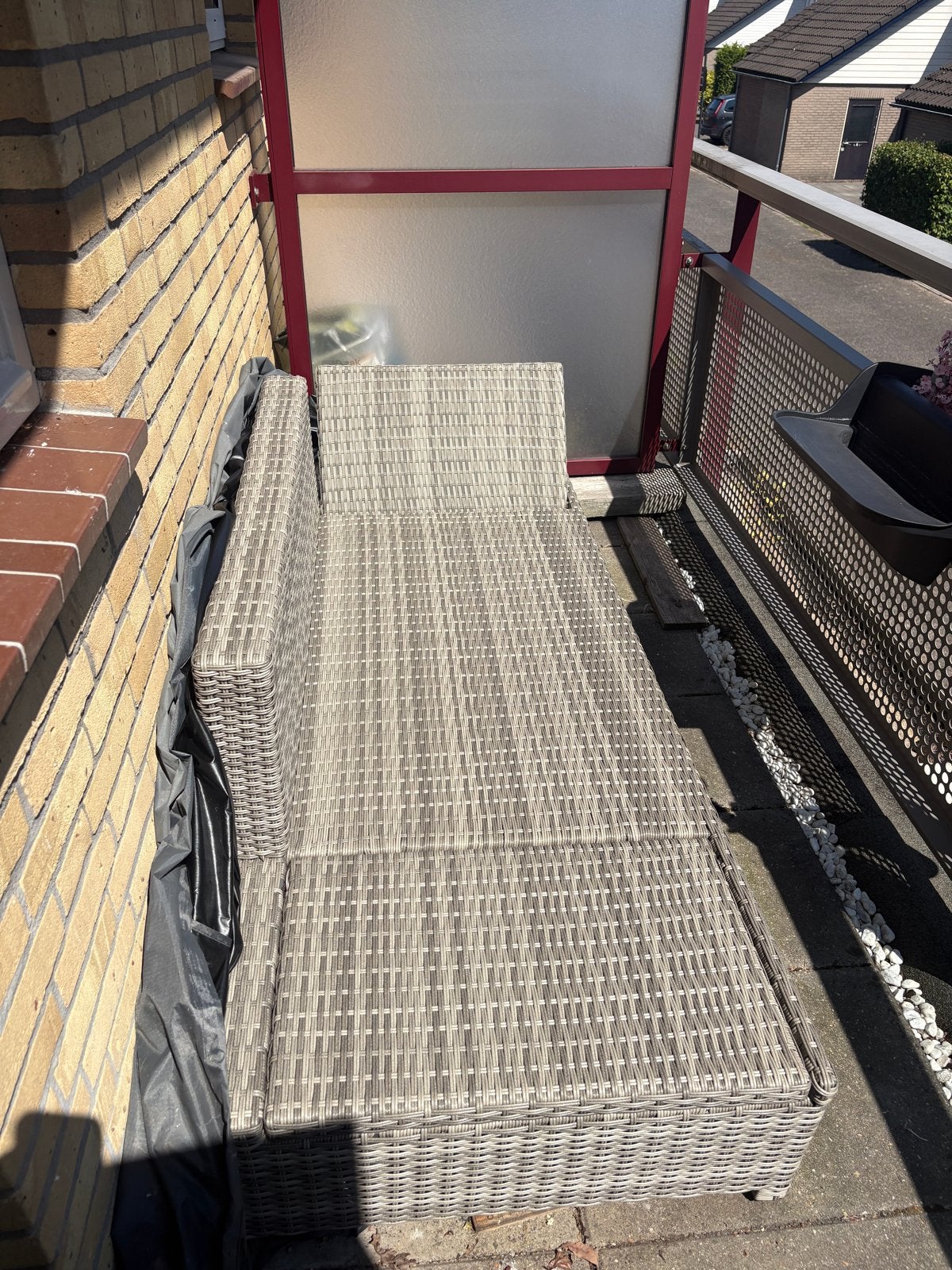 Tuin bankje Zo goed als nieuw, Zo goed als nieuw, Loungeset, Wicker, Bank