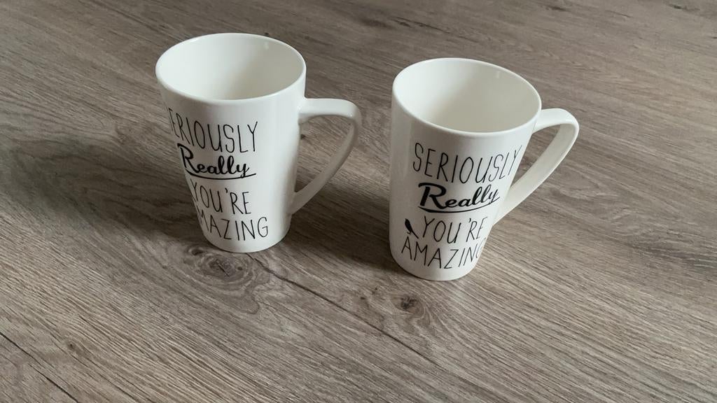 Mokken van Dutch Rose, Huis en Inrichting, Keuken | Servies, Nieuw, Ophalen of Verzenden, Overige stijlen, Kop(pen) en/of Schotel(s)