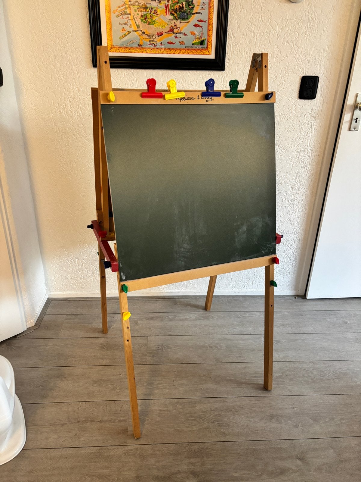 Melissa & Doug Staande Kunstschildersezel Hout, Ophalen, Nieuw, Knutselen