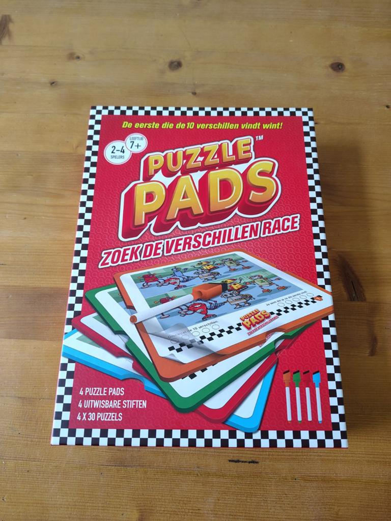 Zoek de Verschillen puzzel pads, Ophalen of Verzenden, 10 tot 50 stukjes, Zo goed als nieuw, 4 tot 6 jaar