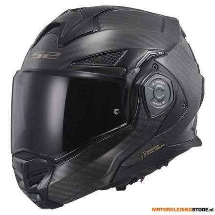 LS2 FF901 Advant X Carbon Solid 4x Systeemhelm, Carbon, Ophalen of Verzenden, Nieuw met kaartje