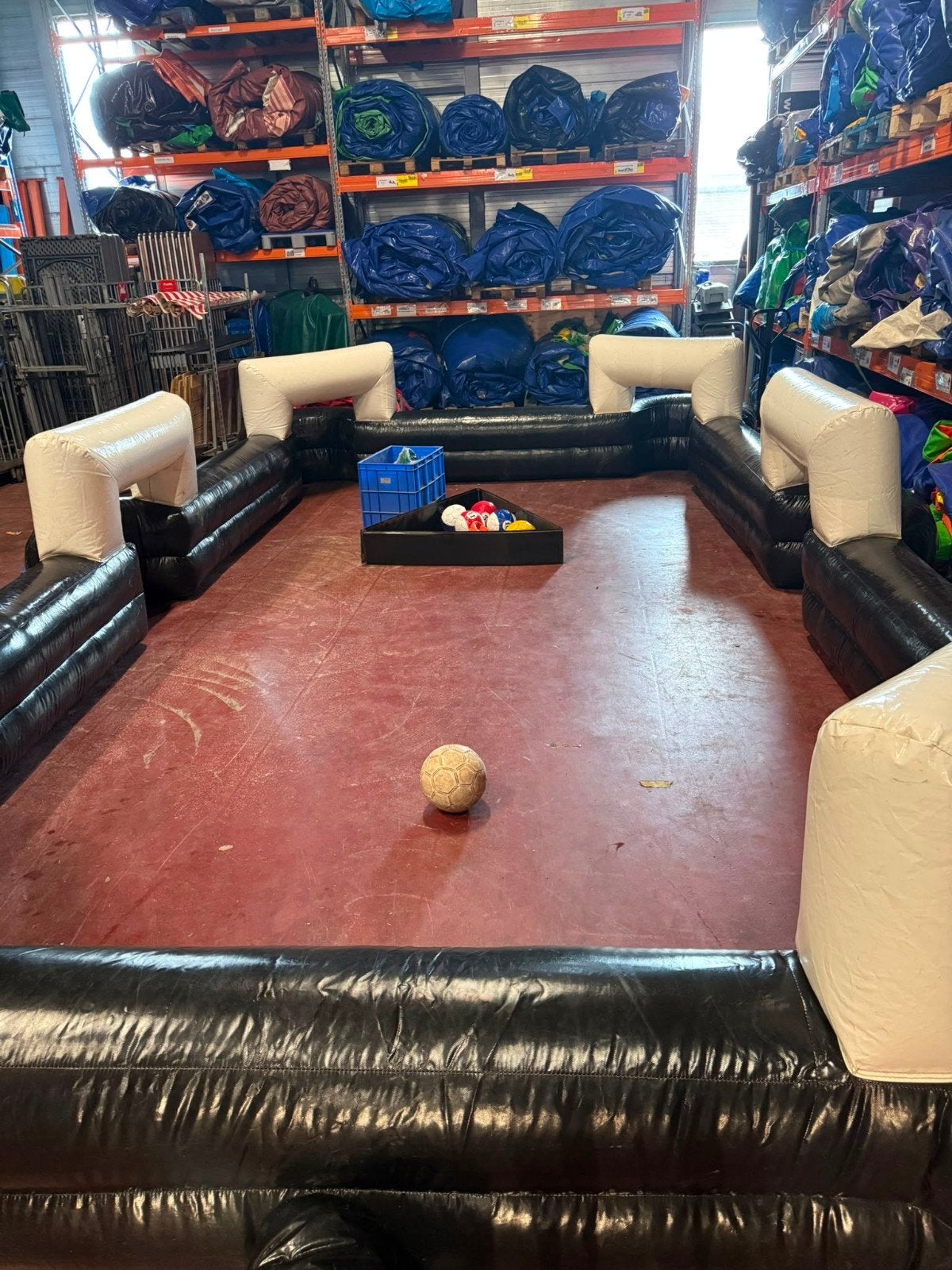 Opblaasbare Voetbal Pooltafel, Ophalen, Zo goed als nieuw, Overige