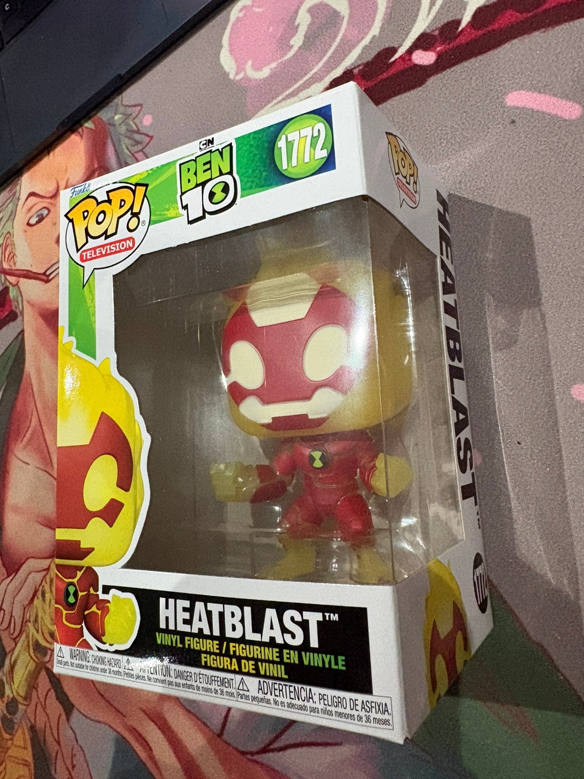 Funko Pop! Television Ben 10 #1772 – Heatblast, Funko Europe, Supportmea@funko.com, Ophalen of Verzenden, Zo goed als nieuw