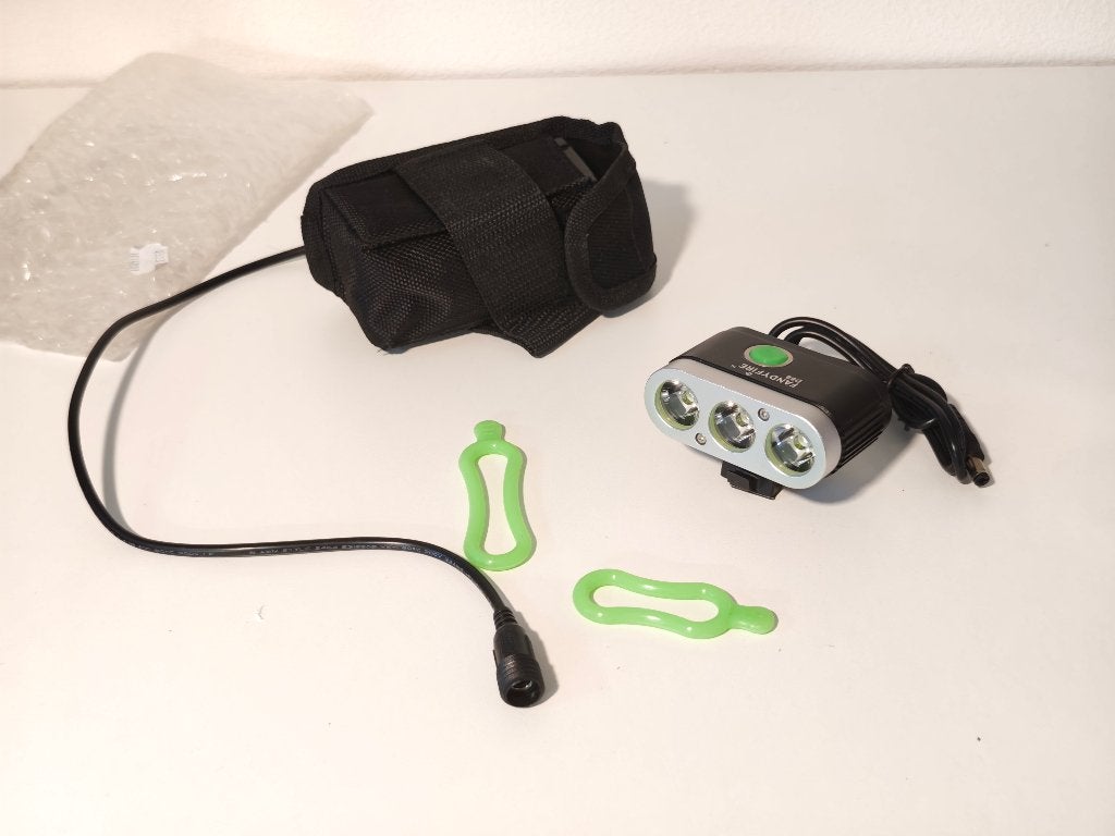 Fiets lamp , bike light, Caravans en Kamperen, Verzenden, Gebruikt, Batterij