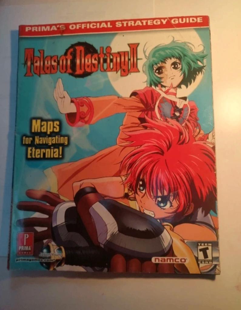 Tales of Destiny 2 Strategy Guide, Gebruikt, Verzenden, 1 speler, Role Playing Game (Rpg)