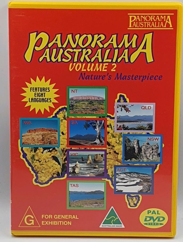 Panorama Australia Volume 2: Nature's Masterpiece DVD, Alle leeftijden, Ophalen of Verzenden, Gebruikt