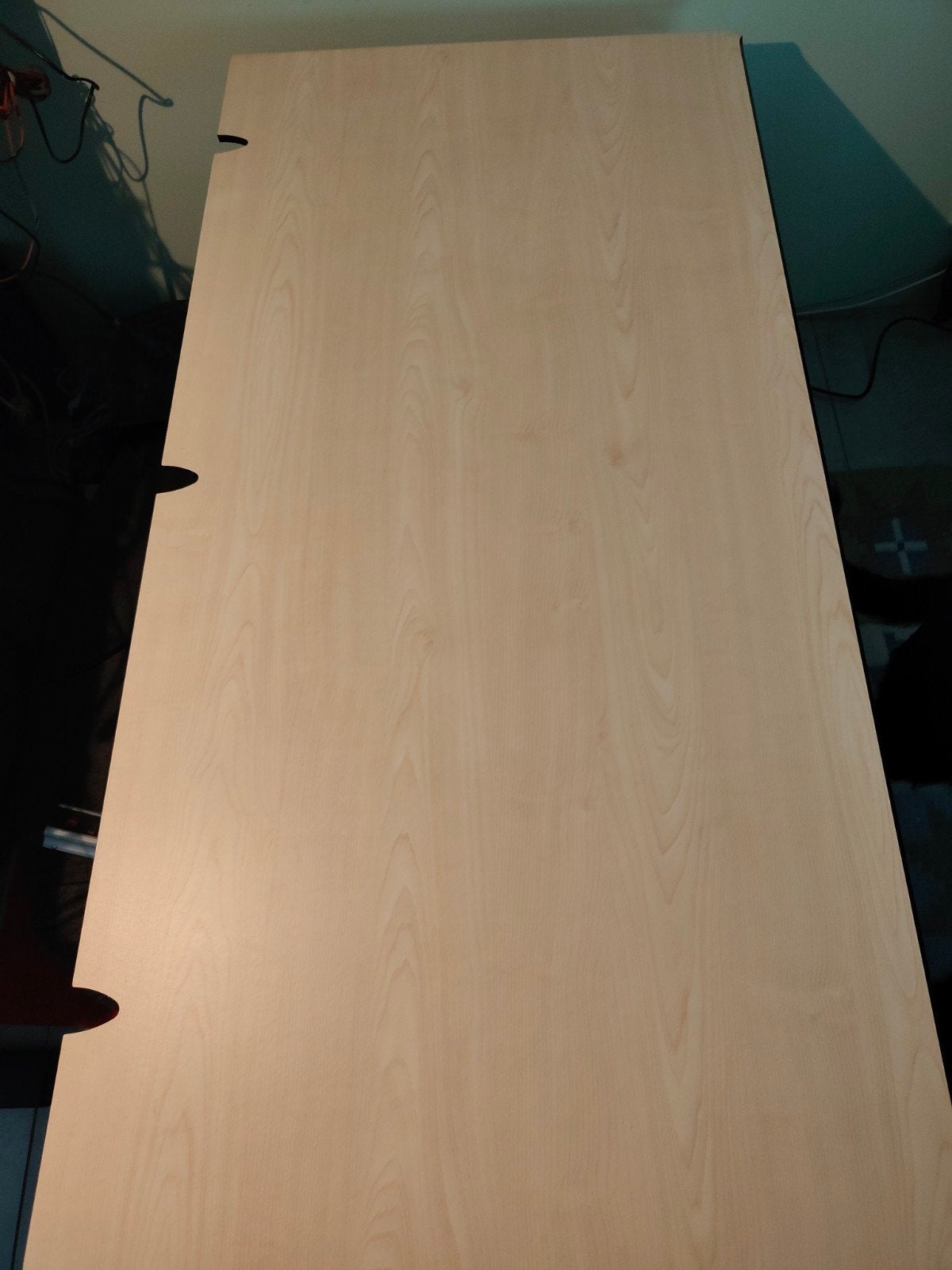Lensvelt in hoogte verstelbaar bureau 160x80 cm, Huis en Inrichting, Ophalen, Zo goed als nieuw, 80 cm, 160 cm