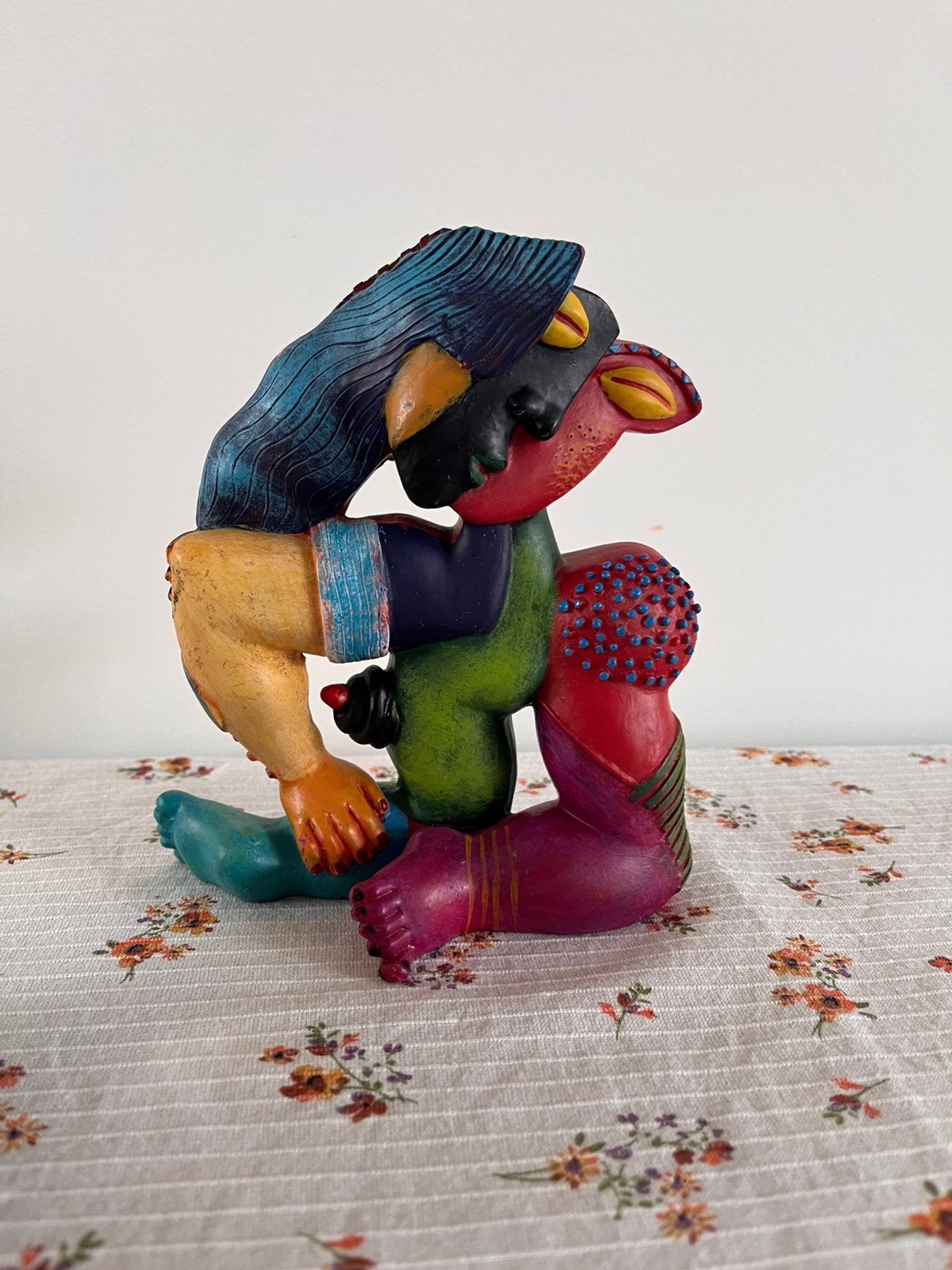 "La Señora Passionada" door Clemens Briels uit 2005, Antiek en Kunst, 16 cm, Meerkleurig, Beeld, Ophalen of Verzenden