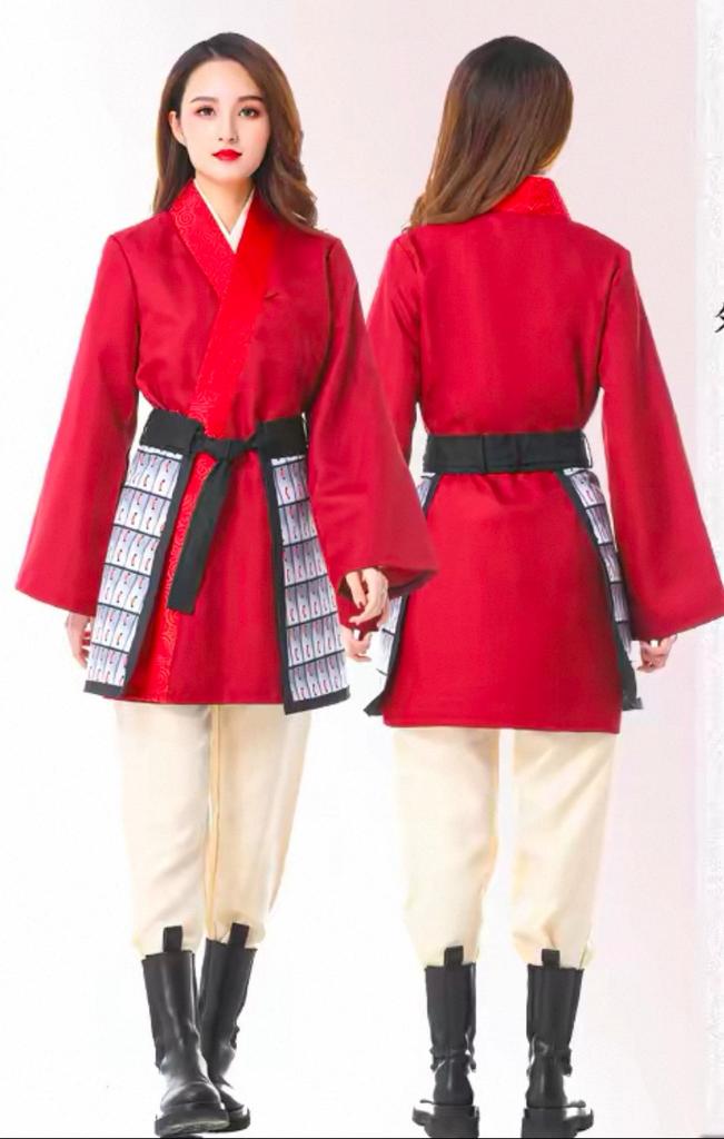 Mulan cosplay costume kostuum, Ophalen of Verzenden, Nieuw, Carnaval