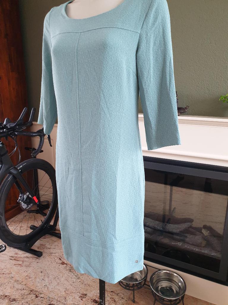 Terre Bleue zee blauwe groen jurk mt S 36 nieuw met kaartje, Nieuw, Knielengte, Maat 36 (S), Groen
