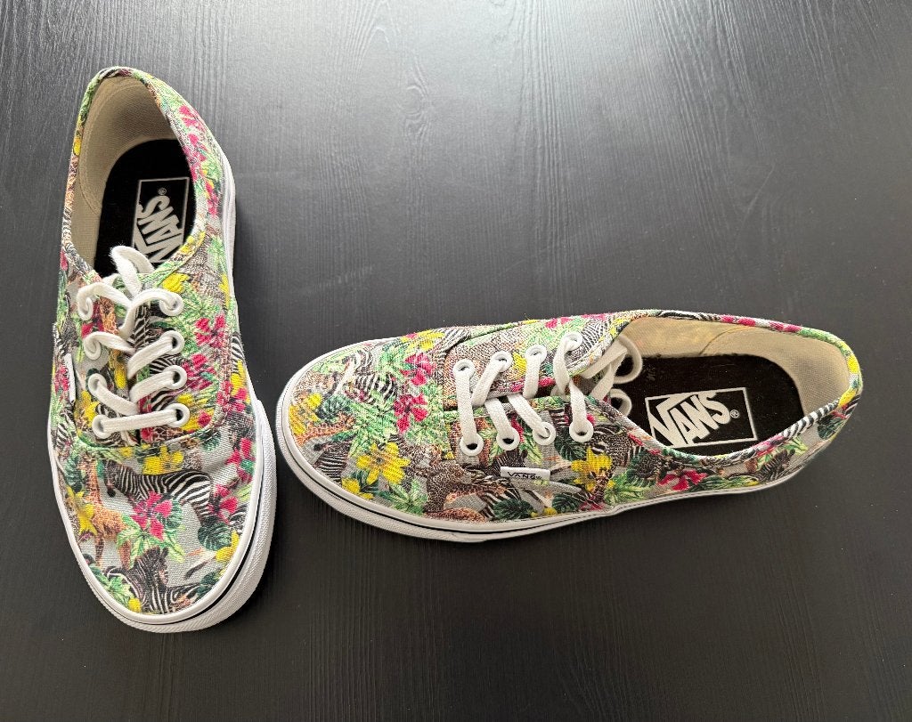 Vans Authentic Kenya gympen maat 37 heren/dames, Zwart, Ophalen of Verzenden, Vans, Sneakers of Gympen