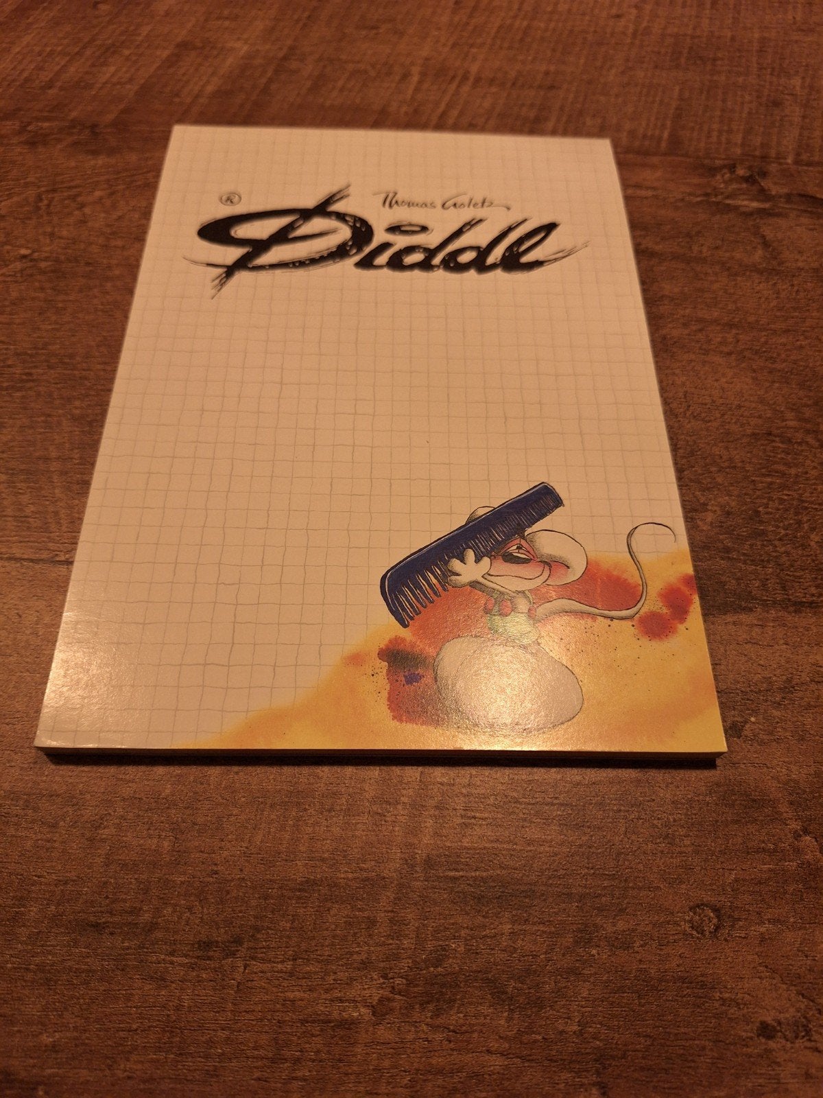 Diddl A5 blok nr 129 - 49 blaadjes, Ophalen of Verzenden, Diddl, Gebruikt, Papier, Kaart of Schrift