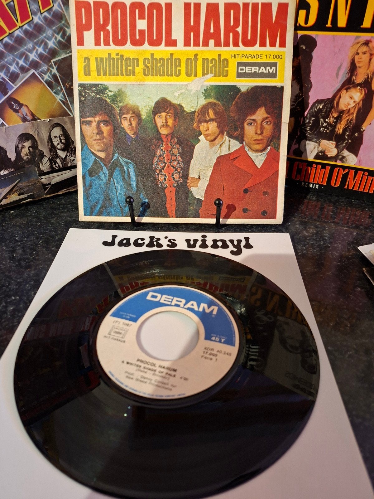 Procol Harum - A Whiter Shade of Pale (Vinyl Single)1969, Cd's en Dvd's, Vinyl | Pop, Gebruikt, Pop, Overige typen, Beschermende buitenhoes