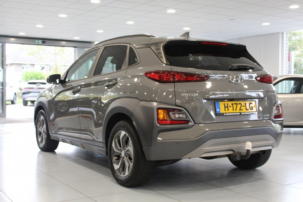 Hyundai Kona 1.6 GDI HEV Fashion, Dealer onderhouden, Stof, Gebruikt, Origineel Nederlands