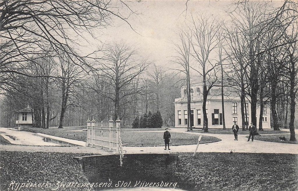 703-407-045 Rijperkerk Zwartewegsend Slot Vijversburg, Verzenden, Voor 1920, Friesland