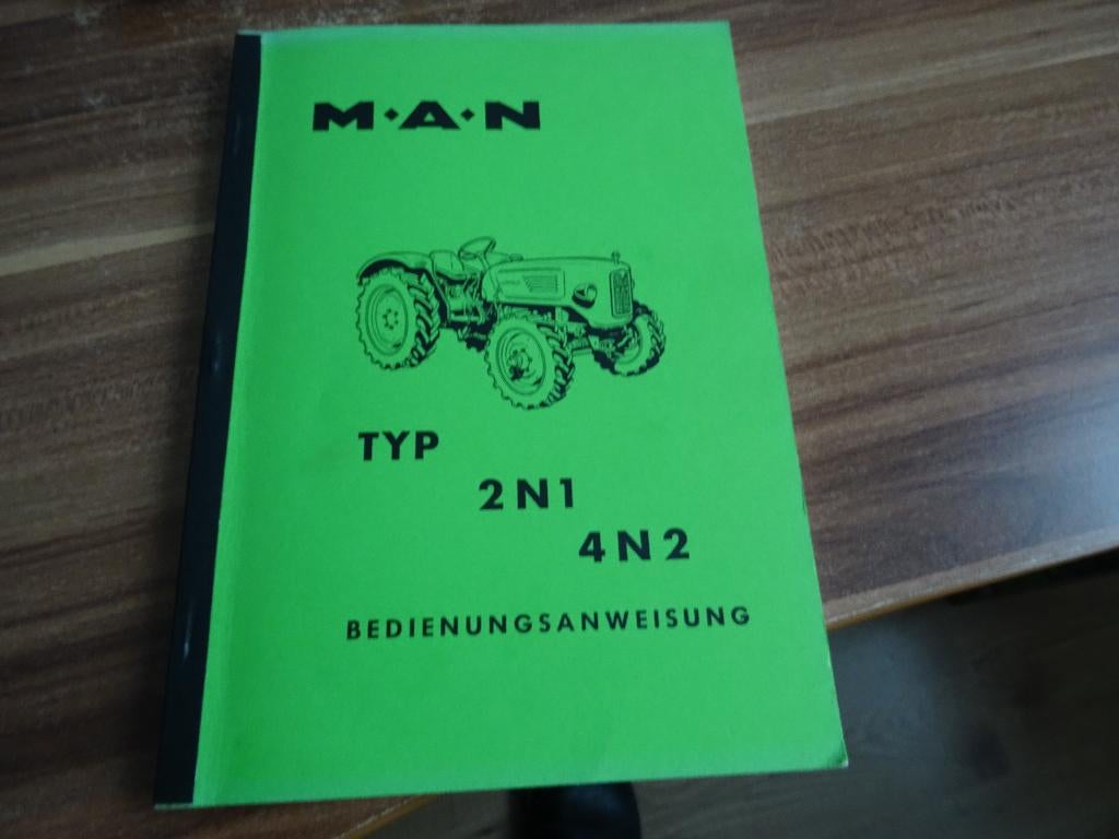 Bedungsanweisung van de man Typ 2N1 EN 4N2, Ophalen of Verzenden, Nieuw, Folder