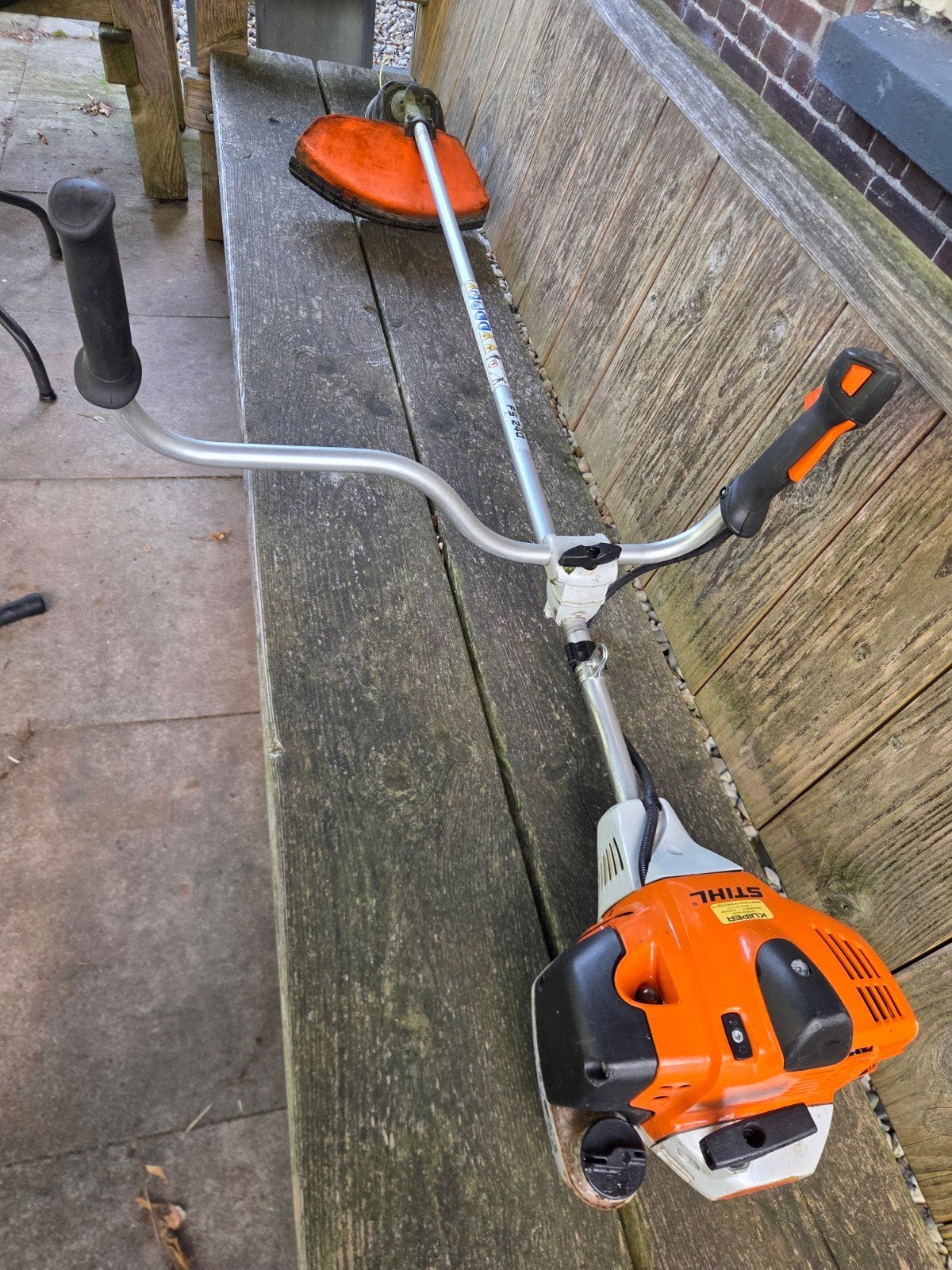 Stihl FS 240 Bosmaaier met toebehoren, Ophalen, Gebruikt, 30 tot 50 cm, Stihl