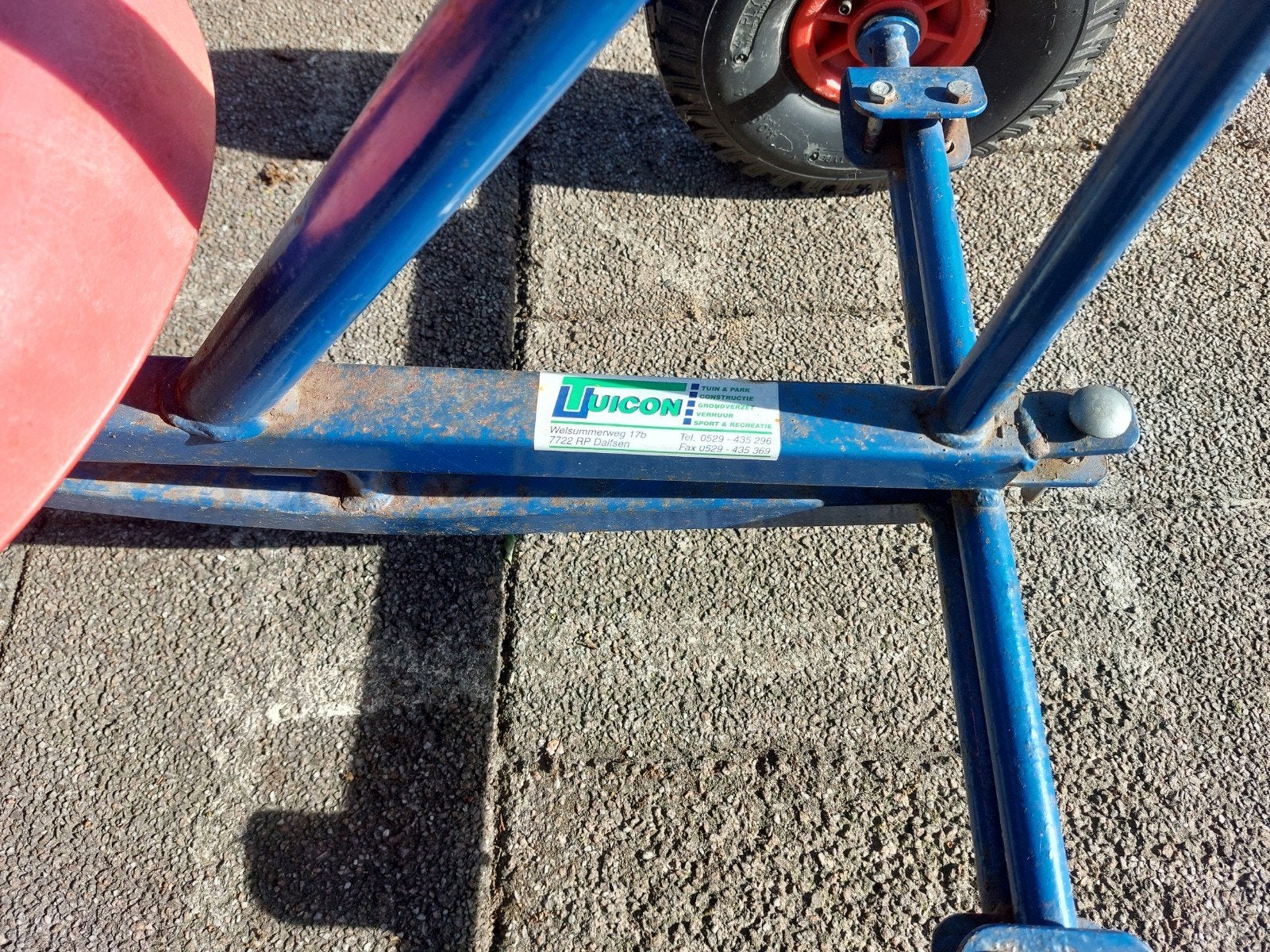 mooie takelwagen voor achter Berg of Mammoet skelter, Ophalen of Verzenden, Gebruikt, Berg, Met kar of aanhanger