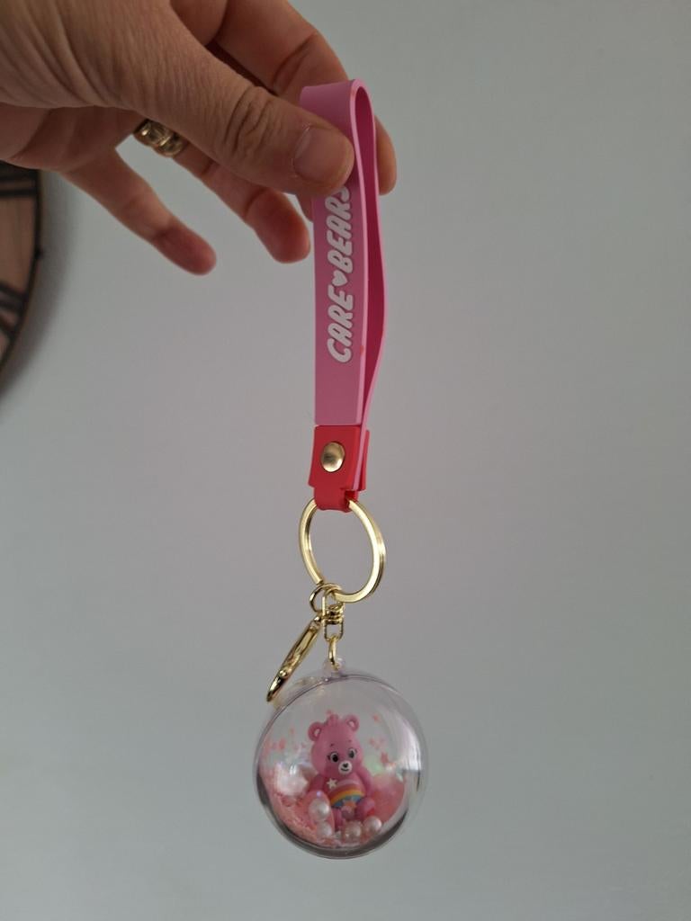 Zeldzame Care Bear sleutelhanger in bol, Ophalen of Verzenden, Zo goed als nieuw, Knuffel of Figuurtje