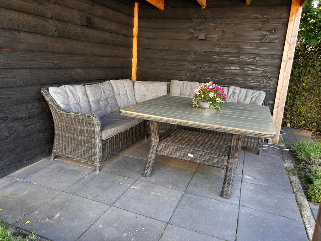 Schitterende Garden Impressions loungeset, 5 zitplaatsen, ., Ophalen of Verzenden, Zo goed als nieuw