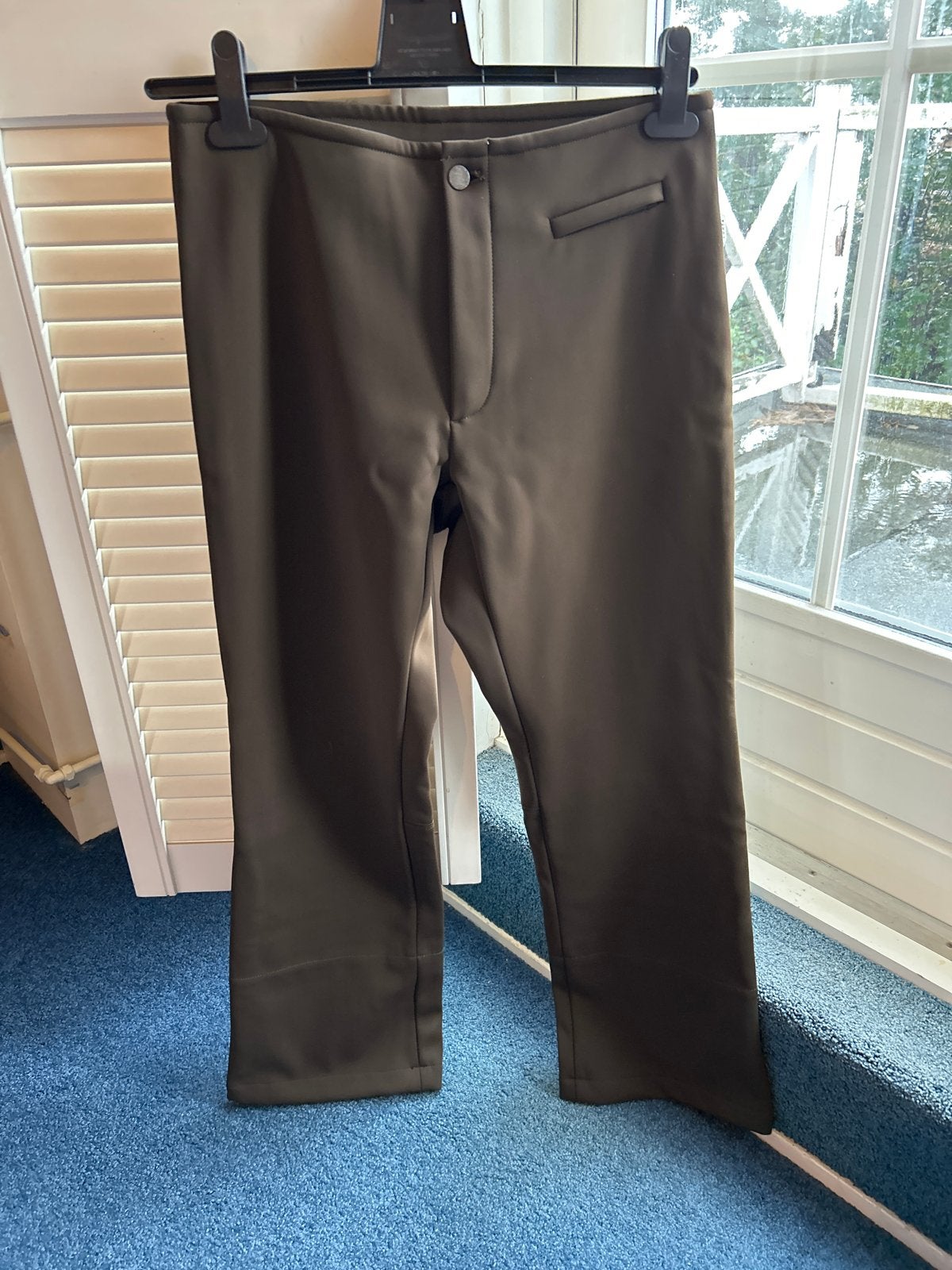 Skie broek donkerbruin maat L, Ophalen of Verzenden, Zo goed als nieuw, Overige maten, Broek