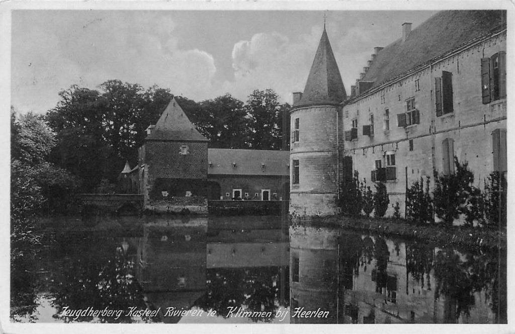 388-505-011 Klimmen Kasteel Rivieren, Verzamelen, Verzenden, Voor 1920, Limburg