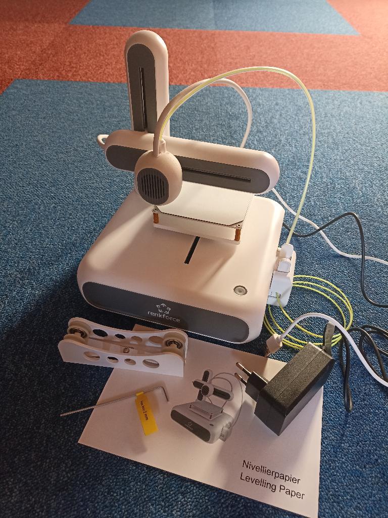 Renkforce Cube One 3D-printer, Computers en Software, 3D Printers, Zo goed als nieuw, Filament, Ingebouwde Wi-Fi, Ophalen of Verzenden