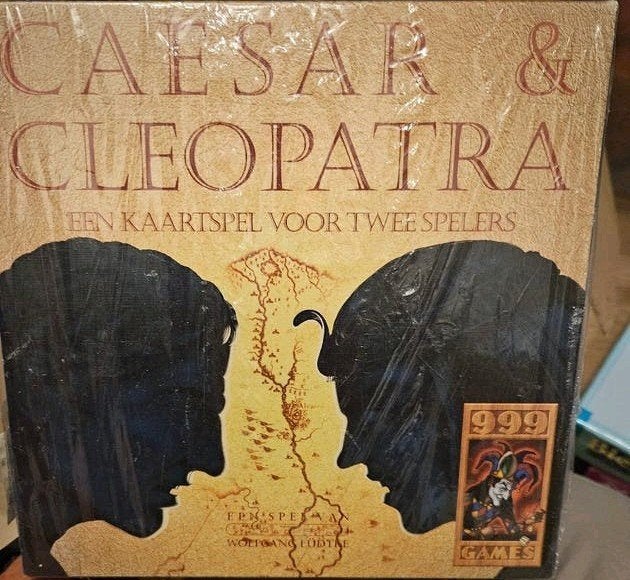 Caesar & Cleopatra kaartspel, Een of twee spelers, Ophalen of Verzenden, Zo goed als nieuw