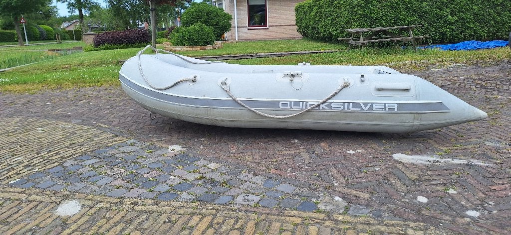 Quicksilver rubberboot zonder plakkers, Ophalen, Zo goed als nieuw