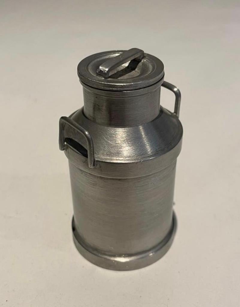 Melkbus tin 9 cm, Antiek en Kunst, Ophalen of Verzenden