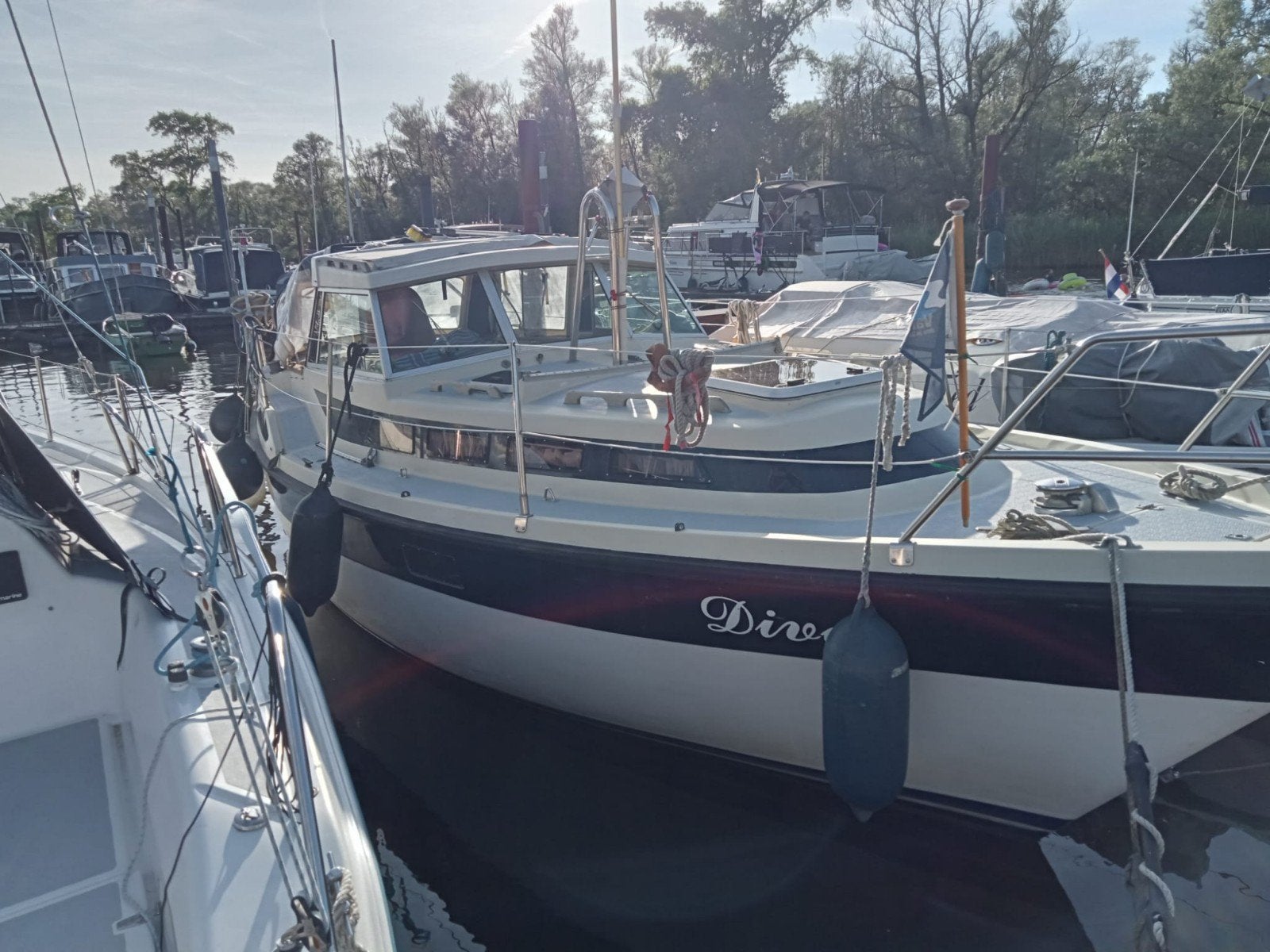 deense motorsailer Mon 830 te koop, Ophalen, Gebruikt, Diesel, Motorsailer