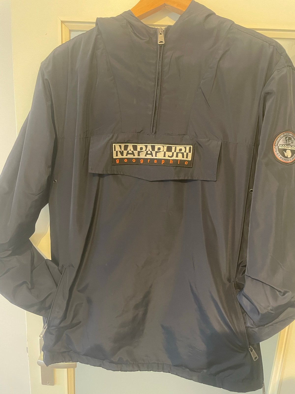 Nette Napapijri jas XXL valt als XL, Ophalen of Verzenden, Zo goed als nieuw, Overige maten, Blauw