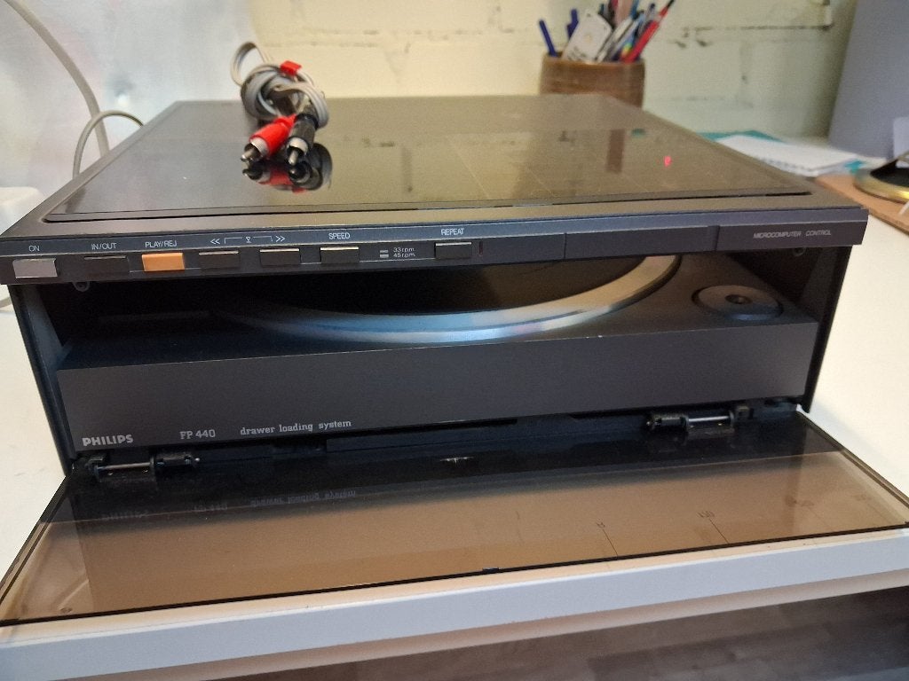 Vintage platenspelers&versterker&tuner,philips&aristona, Audio, Tv en Foto, Platenspelers, Ophalen, Gebruikt, Platenspeler, Overige merken