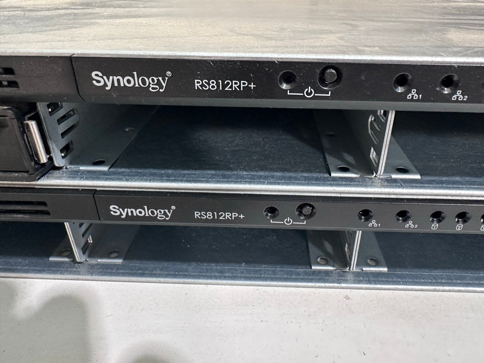 2x Synology RS812RP+ RackStation NAS Server, Intern, Gebruikt, Server, HDD