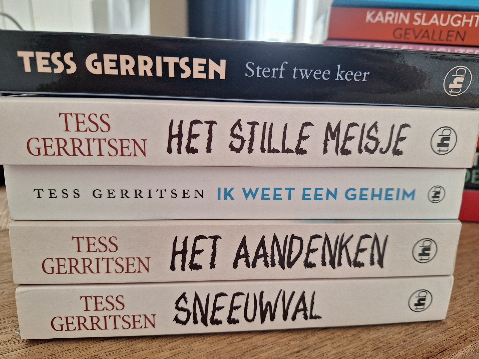 Tess Gerritsen pakket 5x voor totaal € 22,50 of los kan ook, Boeken, Detectives, Ophalen of Verzenden, Zo goed als nieuw