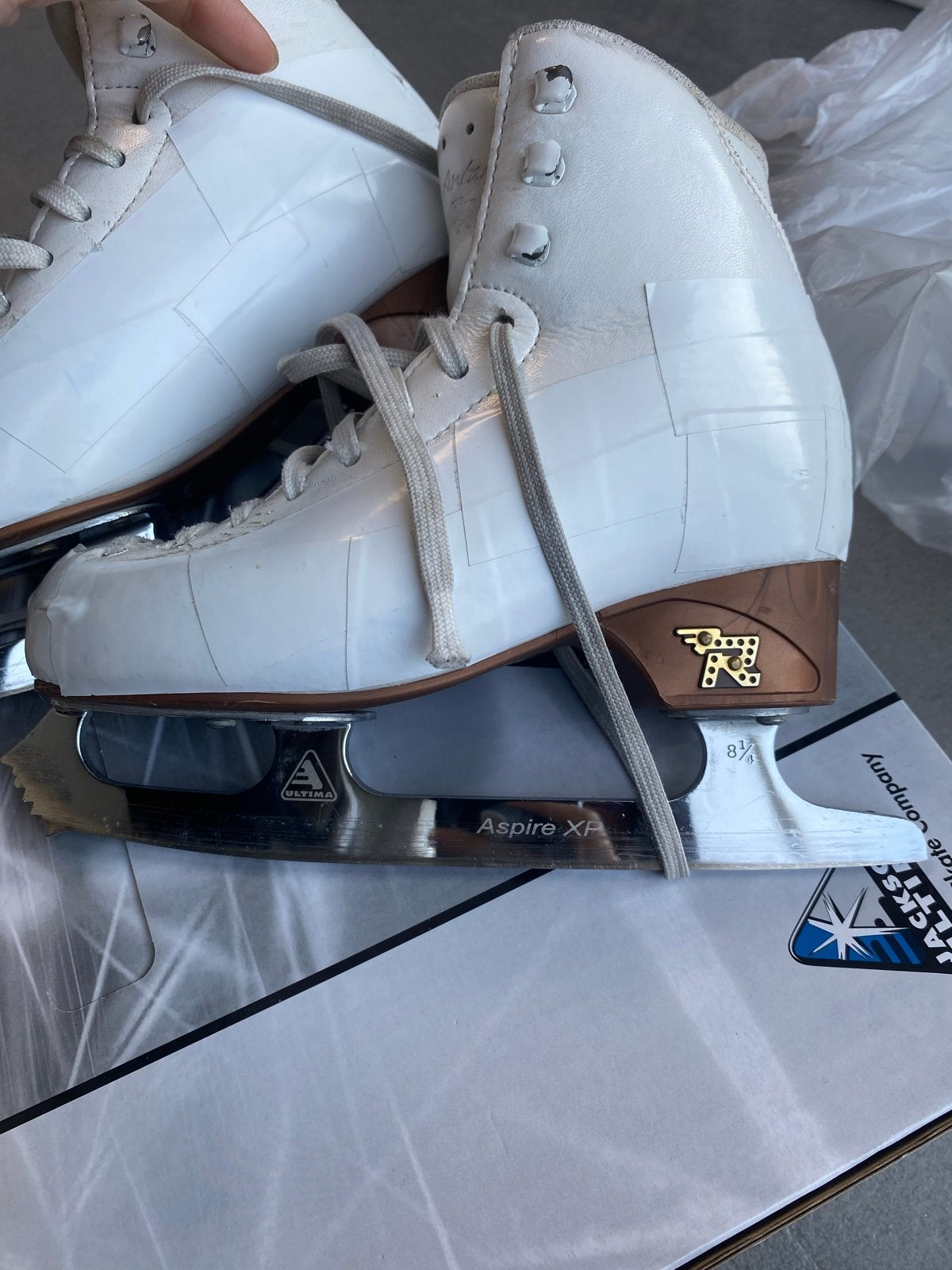 Kunstschaatsen Figure skates, Maat 33-34, Ophalen of Verzenden, Gebruikt, Kunstschaatsen, Overige merken