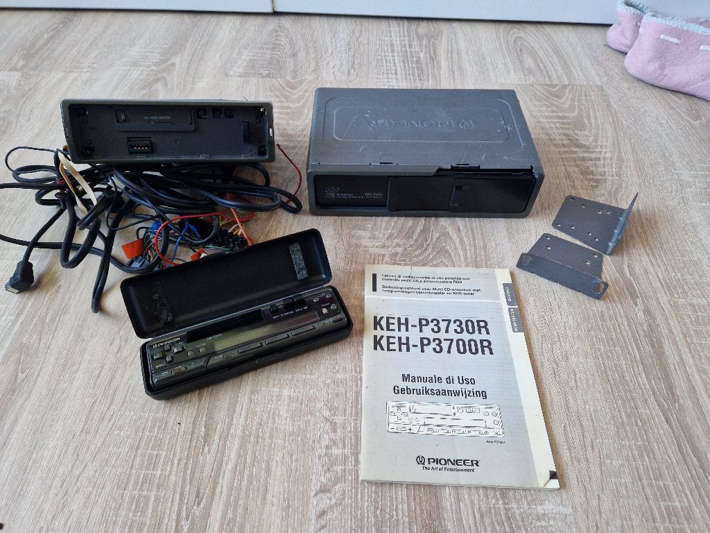 pioneer & kenwood Autoradio + wisselaar, Auto diversen, Autoradio's, Ophalen, Gebruikt