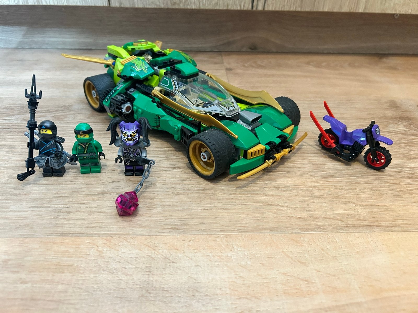 Lego Ninjago 70641 Lloyd's auto. Inclusief doos en boekje, Ophalen of Verzenden, Zo goed als nieuw, Lego