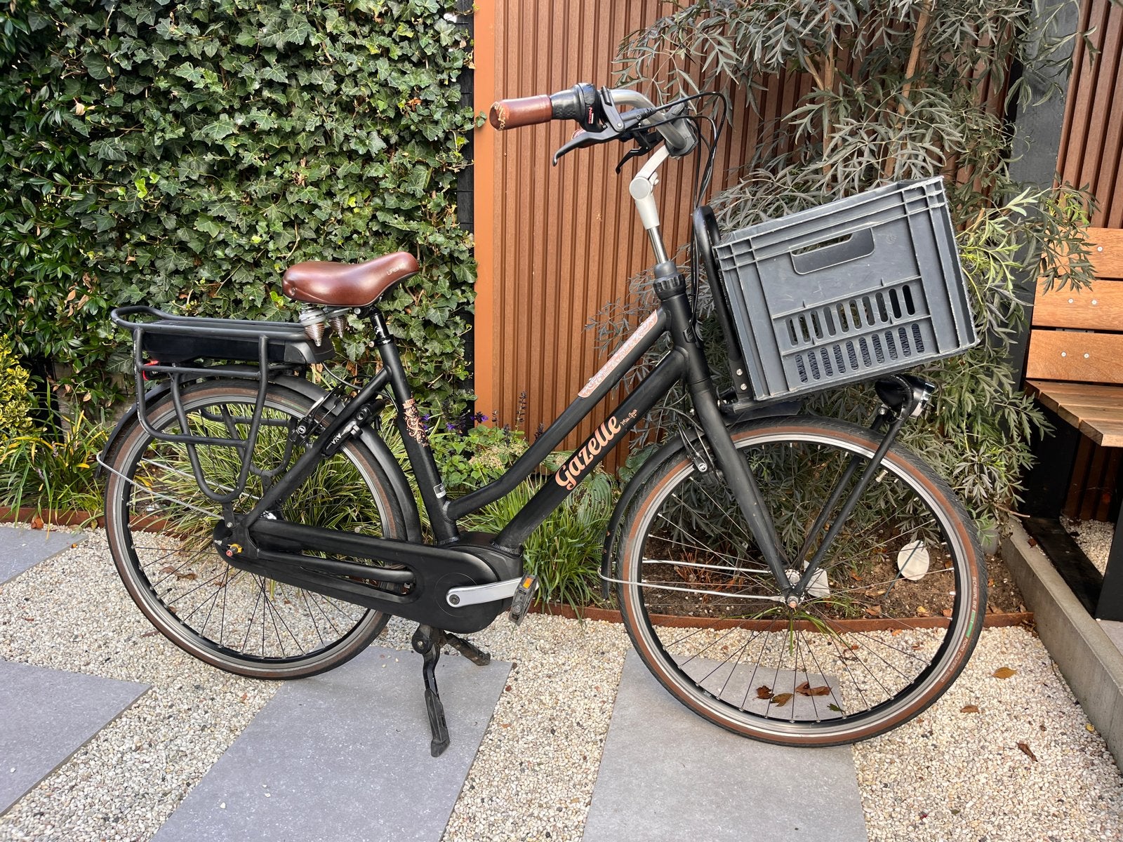 Nette Gazelle Miss Grace C7 HMB 54 cm Dames E-bike, Ophalen, Gebruikt, 51 tot 55 cm, 50 km per accu of meer
