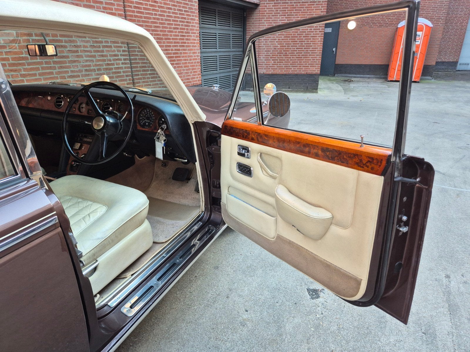 Rolls-Royce Silver Shadow op LPG!! 6.7 AUT 1970 Bruin, foto 5