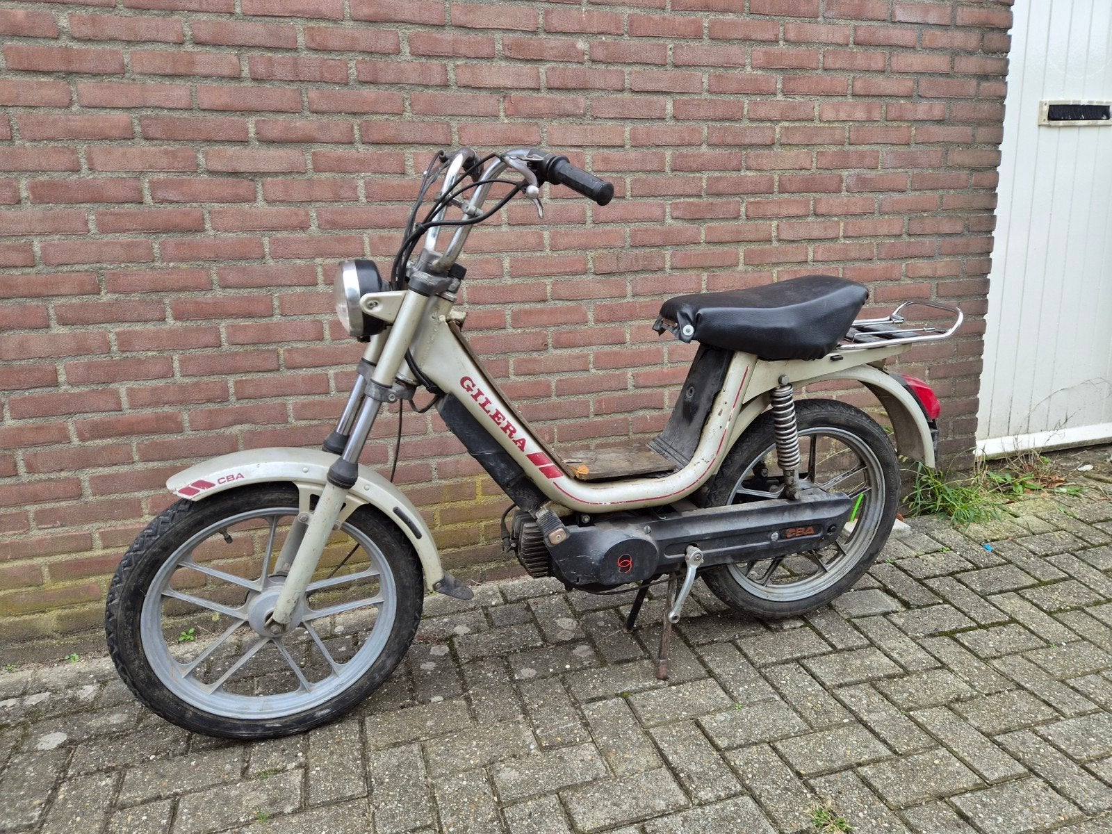 Gilera CBA (Vespa), Ophalen, Gebruikt