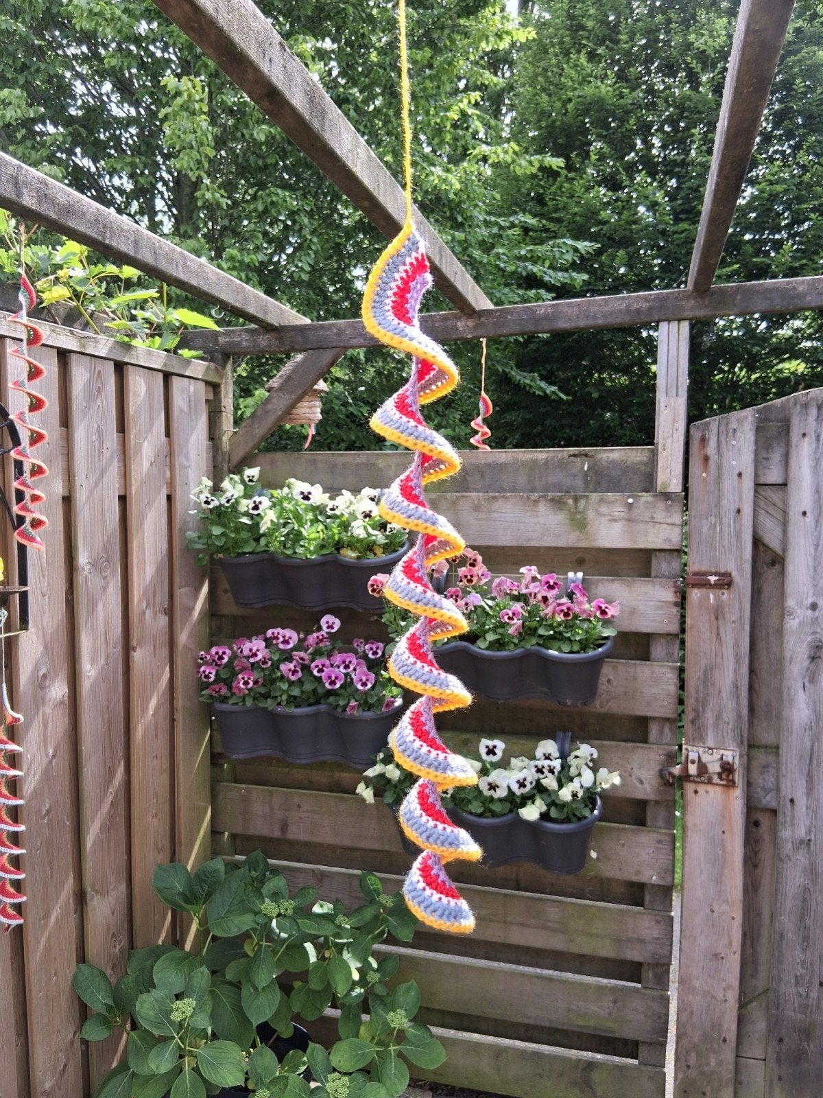 Nieuw gehaakte windspinner/ windhanger, Ophalen of Verzenden, Zo goed als nieuw
