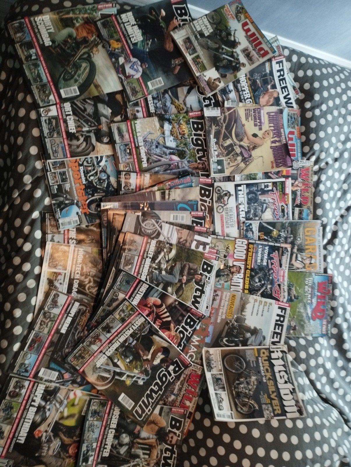 Ca.50 motorbladen. W.o. Bigtwin, Freeway, Wild Motorcycles (, Motoren, Ophalen