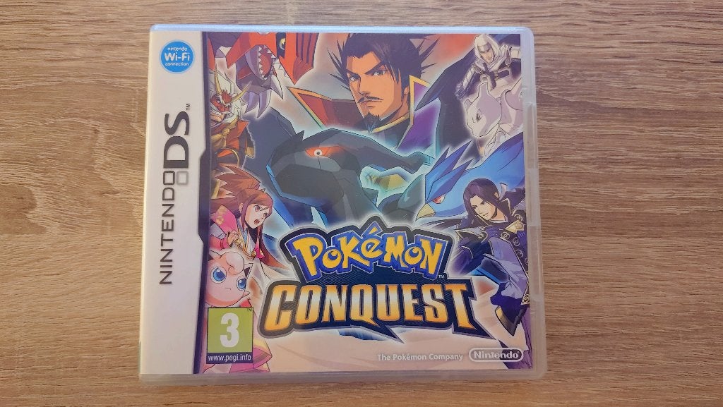 Pokemon Conquest compleet, Avontuur en Actie, Verzenden, 1 speler, Zo goed als nieuw
