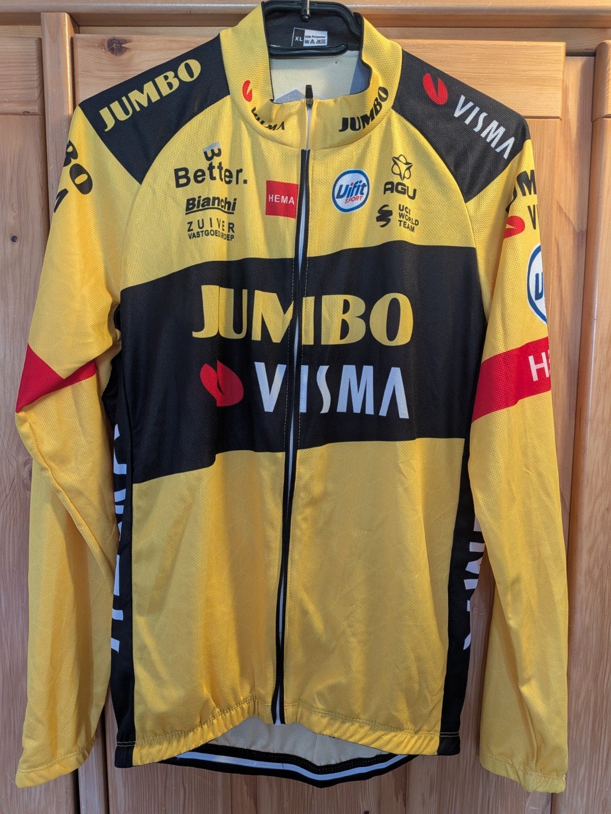 Wielershirt Jumbo Visma, Ophalen of Verzenden, Zo goed als nieuw, Kleding